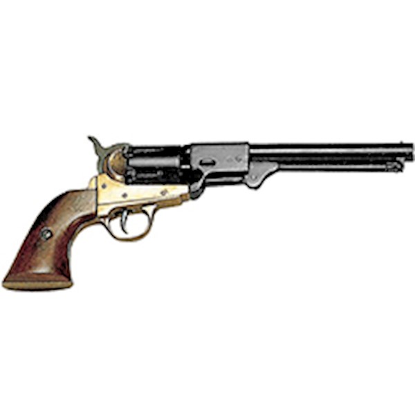 Gold Confederate Revolver  