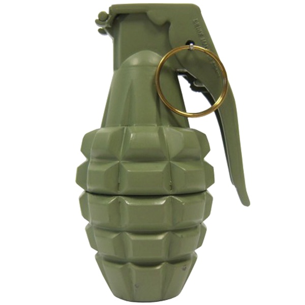 MK 2 Pineapple Hand Grenade, Green, USA WWII